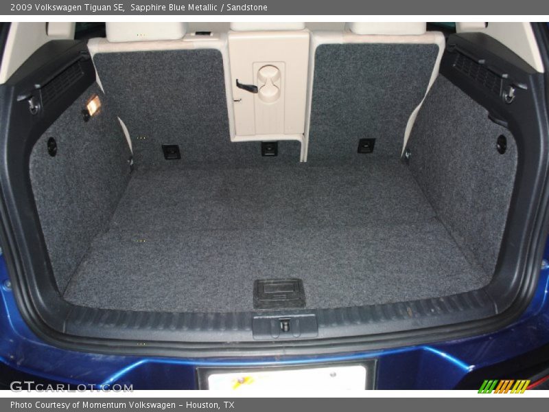 Sapphire Blue Metallic / Sandstone 2009 Volkswagen Tiguan SE