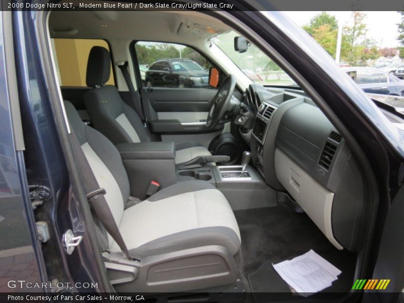 Modern Blue Pearl / Dark Slate Gray/Light Slate Gray 2008 Dodge Nitro SLT