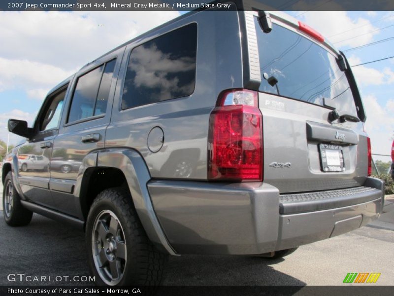 Mineral Gray Metallic / Medium Slate Gray 2007 Jeep Commander Sport 4x4