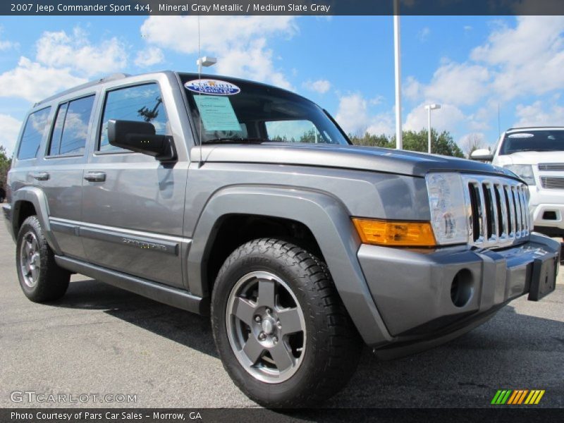 Mineral Gray Metallic / Medium Slate Gray 2007 Jeep Commander Sport 4x4
