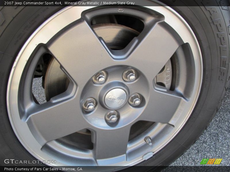Mineral Gray Metallic / Medium Slate Gray 2007 Jeep Commander Sport 4x4