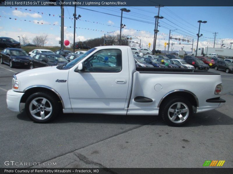  2001 F150 SVT Lightning Oxford White