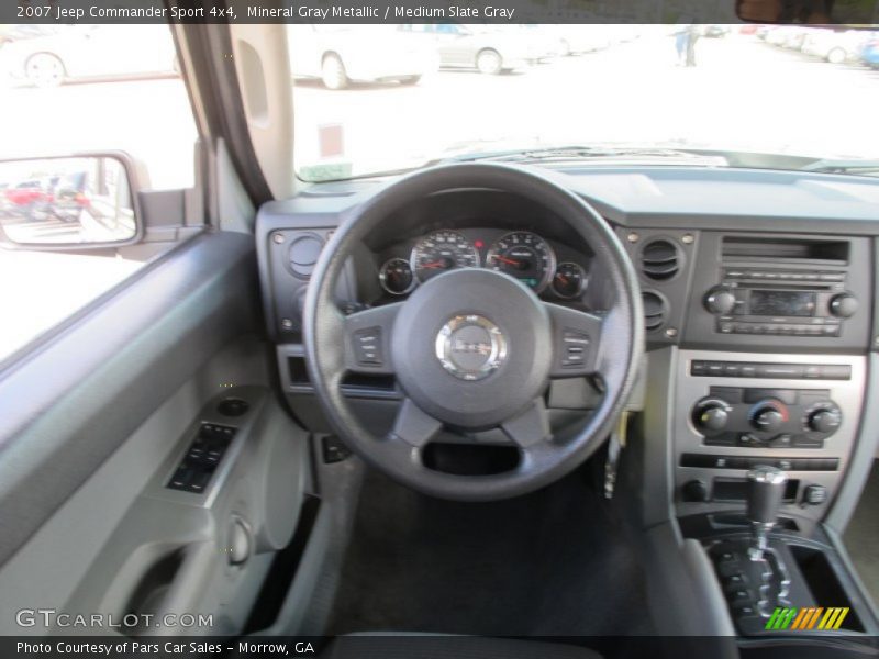 Mineral Gray Metallic / Medium Slate Gray 2007 Jeep Commander Sport 4x4