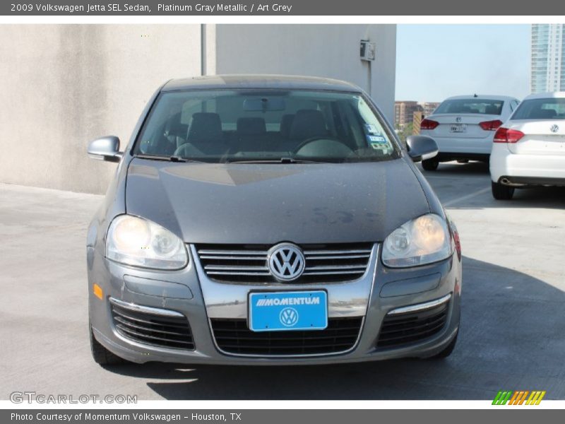 Platinum Gray Metallic / Art Grey 2009 Volkswagen Jetta SEL Sedan