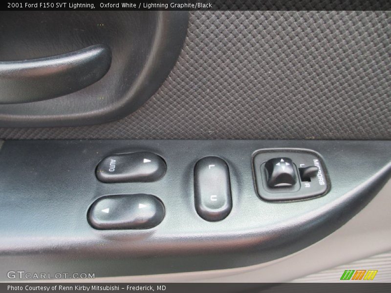 Controls of 2001 F150 SVT Lightning