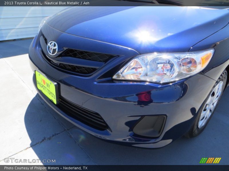 Nautical Blue Metallic / Ash 2013 Toyota Corolla L