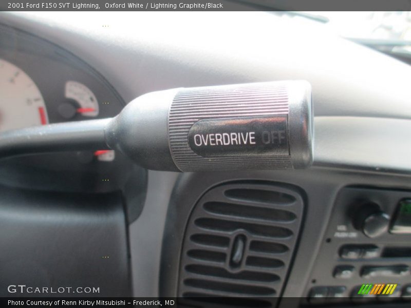Controls of 2001 F150 SVT Lightning