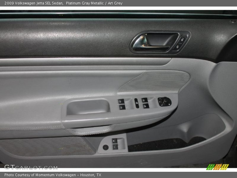Platinum Gray Metallic / Art Grey 2009 Volkswagen Jetta SEL Sedan