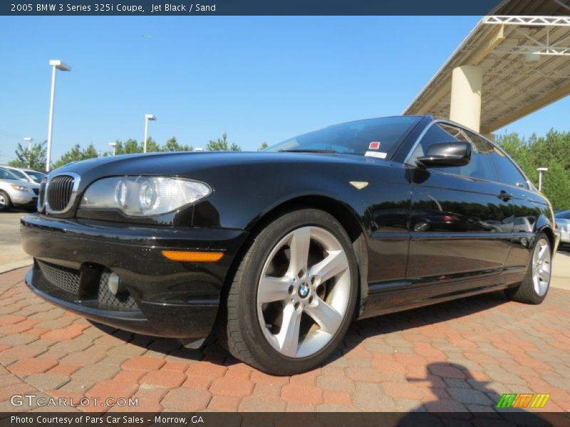 Jet Black / Sand 2005 BMW 3 Series 325i Coupe