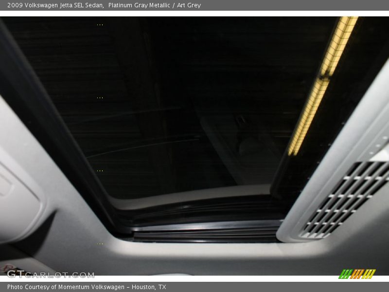Platinum Gray Metallic / Art Grey 2009 Volkswagen Jetta SEL Sedan
