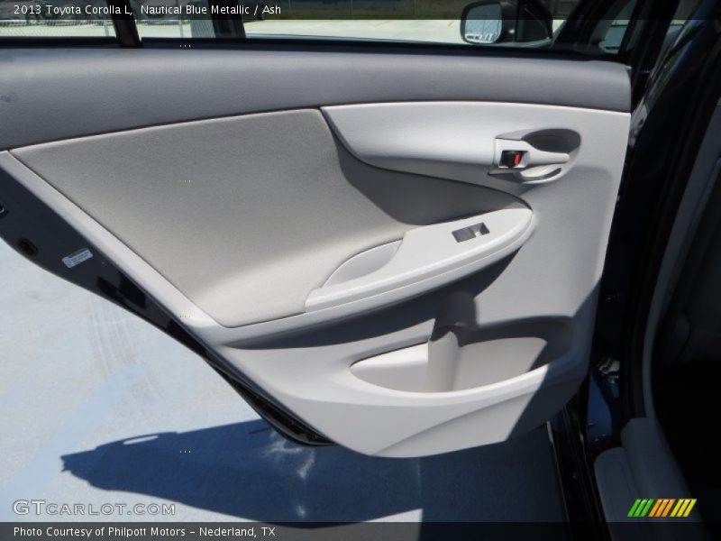Nautical Blue Metallic / Ash 2013 Toyota Corolla L
