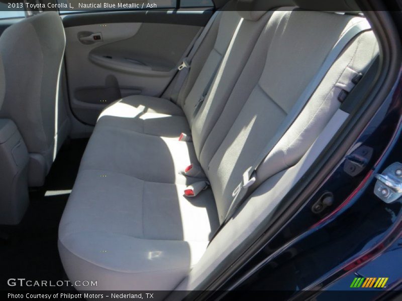 Nautical Blue Metallic / Ash 2013 Toyota Corolla L