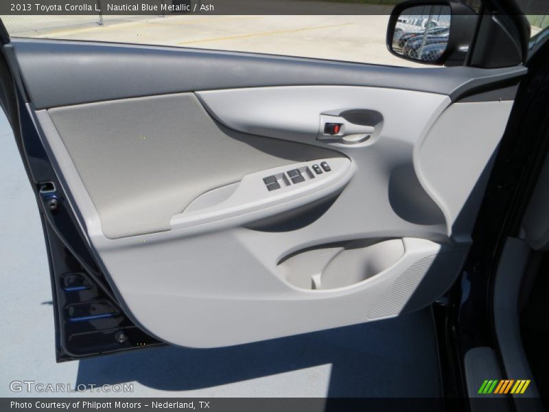 Nautical Blue Metallic / Ash 2013 Toyota Corolla L