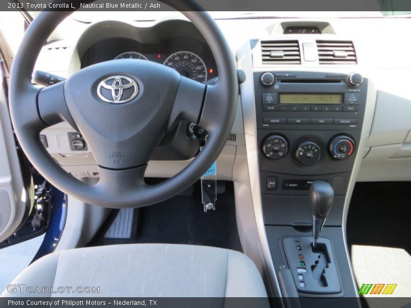 Nautical Blue Metallic / Ash 2013 Toyota Corolla L