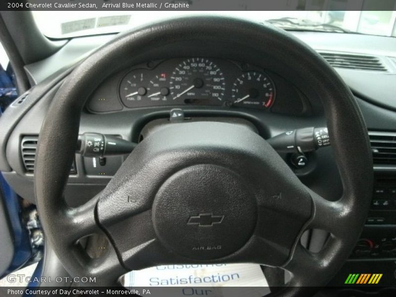 Arrival Blue Metallic / Graphite 2004 Chevrolet Cavalier Sedan