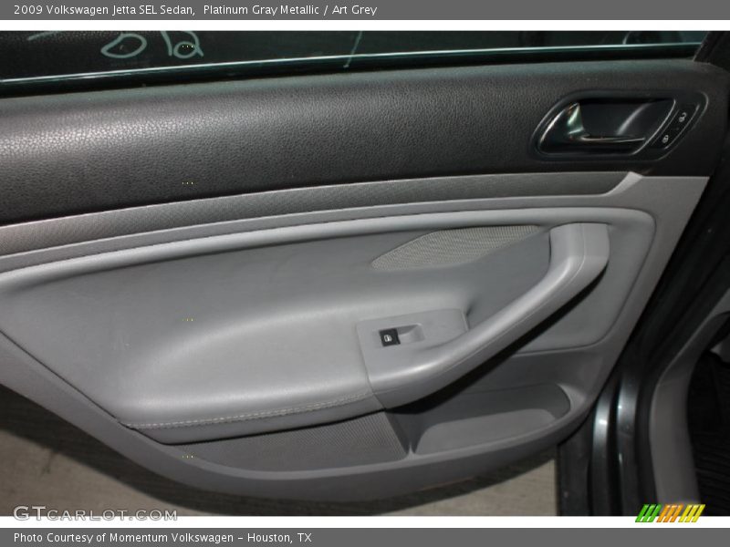 Platinum Gray Metallic / Art Grey 2009 Volkswagen Jetta SEL Sedan