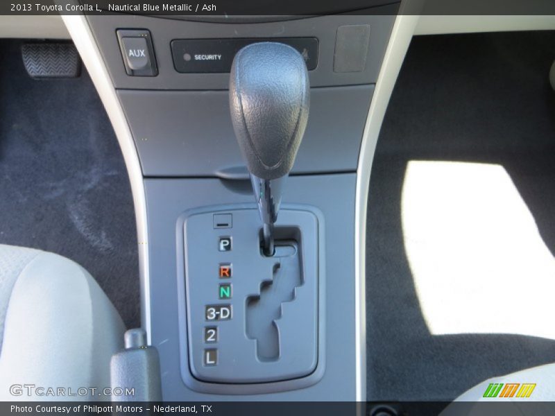 Nautical Blue Metallic / Ash 2013 Toyota Corolla L