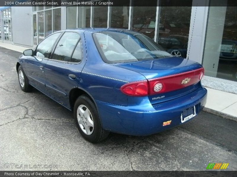 Arrival Blue Metallic / Graphite 2004 Chevrolet Cavalier Sedan