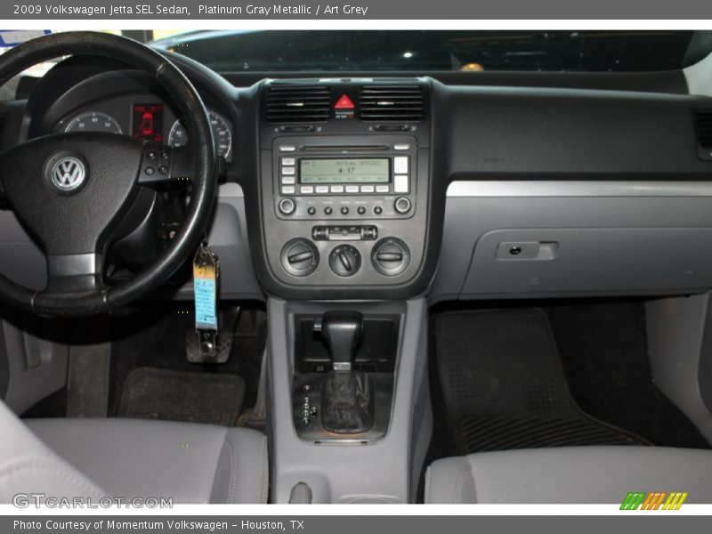 Platinum Gray Metallic / Art Grey 2009 Volkswagen Jetta SEL Sedan