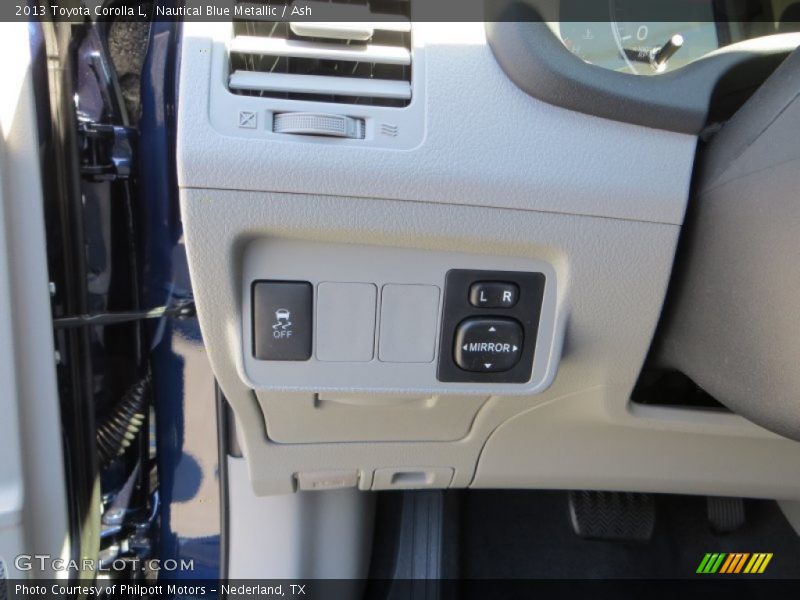 Nautical Blue Metallic / Ash 2013 Toyota Corolla L