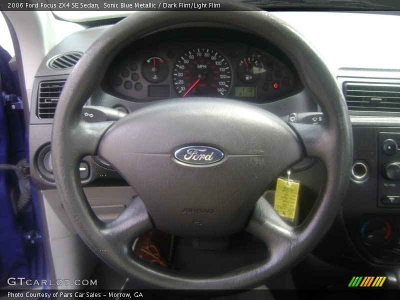 Sonic Blue Metallic / Dark Flint/Light Flint 2006 Ford Focus ZX4 SE Sedan