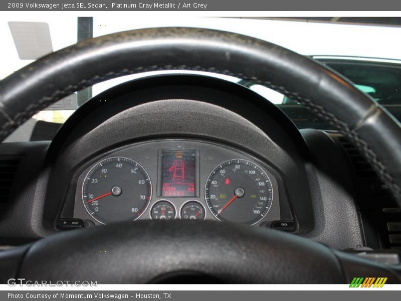 Platinum Gray Metallic / Art Grey 2009 Volkswagen Jetta SEL Sedan