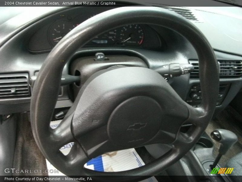 Arrival Blue Metallic / Graphite 2004 Chevrolet Cavalier Sedan