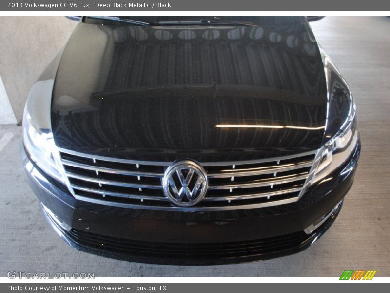 Deep Black Metallic / Black 2013 Volkswagen CC V6 Lux