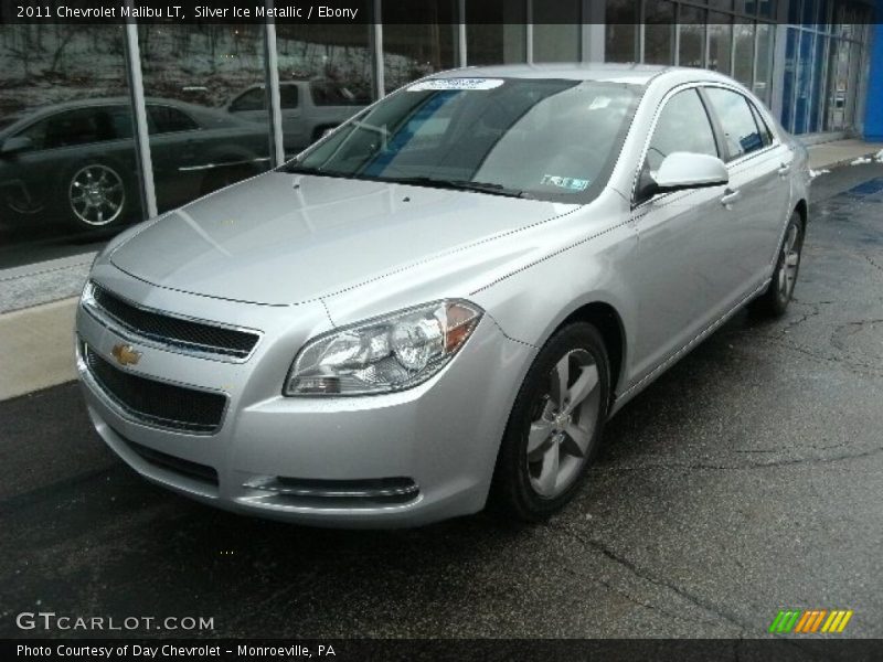 Silver Ice Metallic / Ebony 2011 Chevrolet Malibu LT