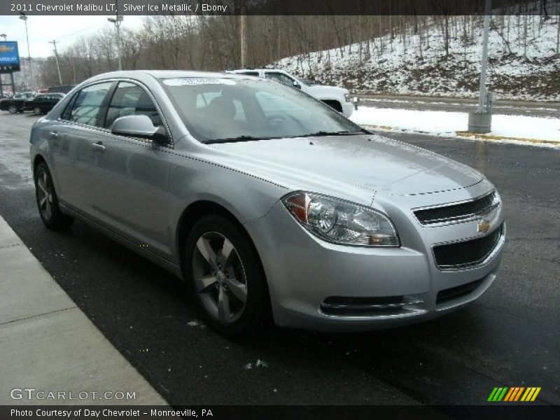 Silver Ice Metallic / Ebony 2011 Chevrolet Malibu LT