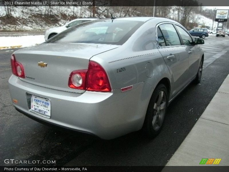 Silver Ice Metallic / Ebony 2011 Chevrolet Malibu LT