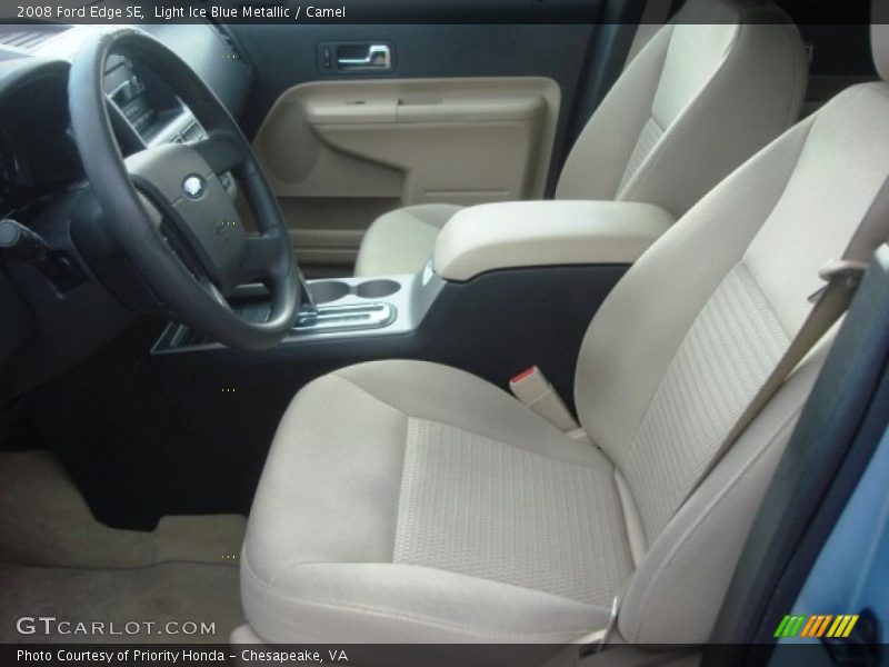  2008 Edge SE Camel Interior