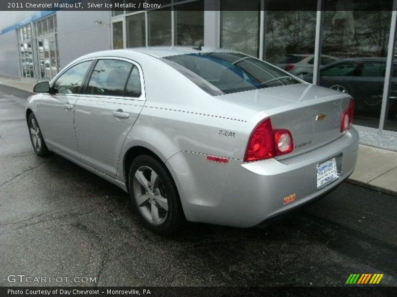 Silver Ice Metallic / Ebony 2011 Chevrolet Malibu LT