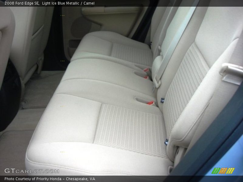 Rear Seat of 2008 Edge SE