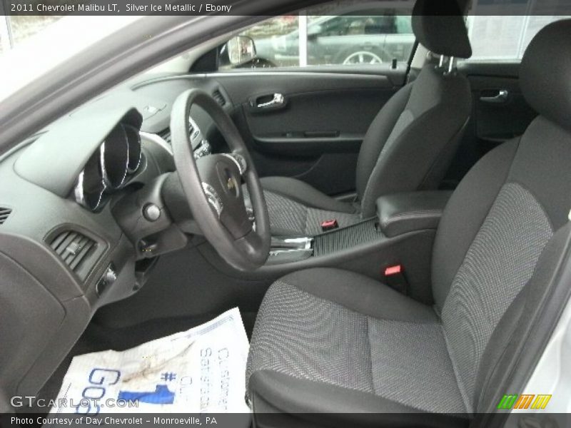 Silver Ice Metallic / Ebony 2011 Chevrolet Malibu LT