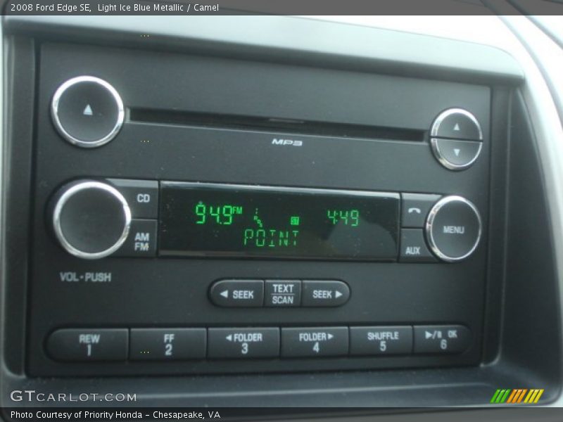 Audio System of 2008 Edge SE