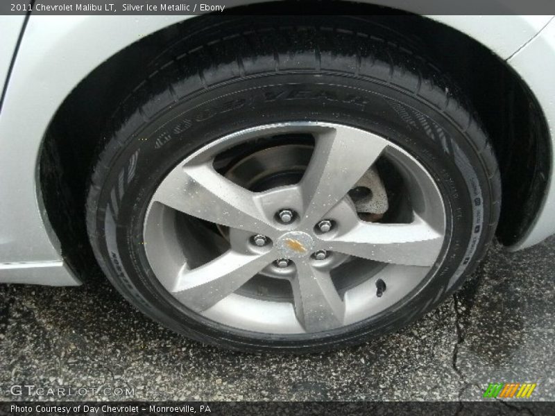 Silver Ice Metallic / Ebony 2011 Chevrolet Malibu LT