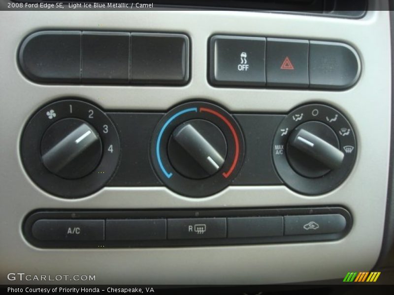 Controls of 2008 Edge SE