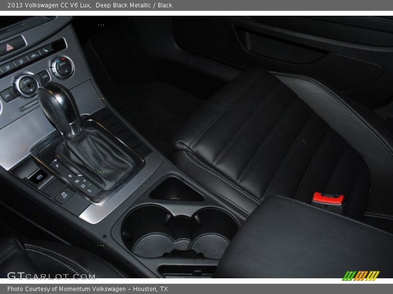 Deep Black Metallic / Black 2013 Volkswagen CC V6 Lux