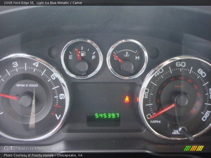  2008 Edge SE SE Gauges