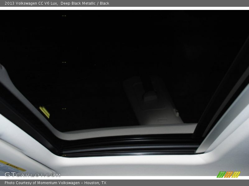 Deep Black Metallic / Black 2013 Volkswagen CC V6 Lux