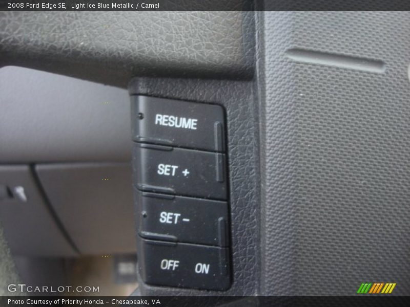 Controls of 2008 Edge SE