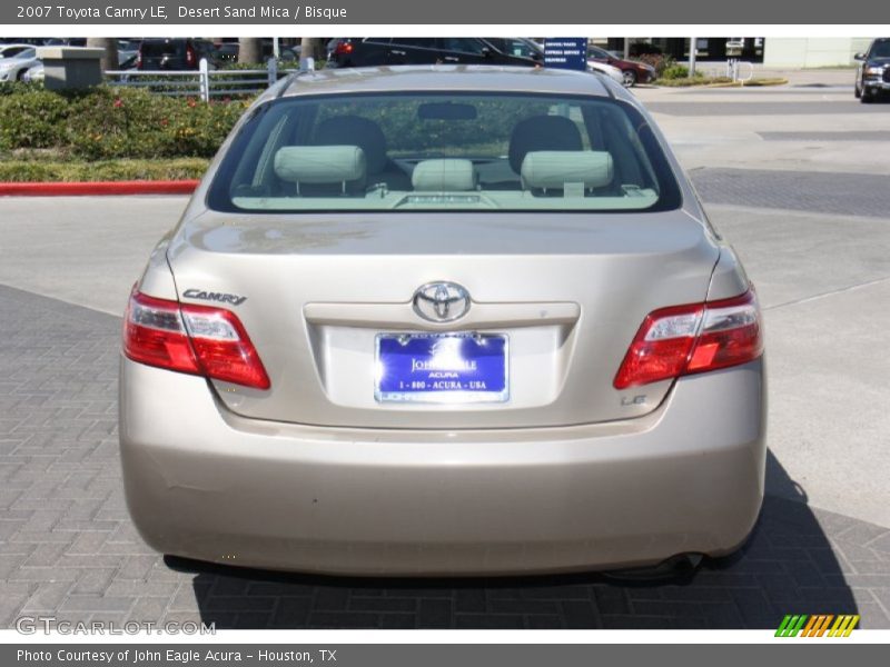 Desert Sand Mica / Bisque 2007 Toyota Camry LE