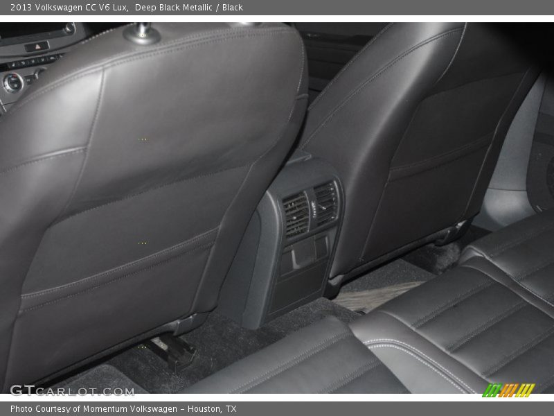 Deep Black Metallic / Black 2013 Volkswagen CC V6 Lux