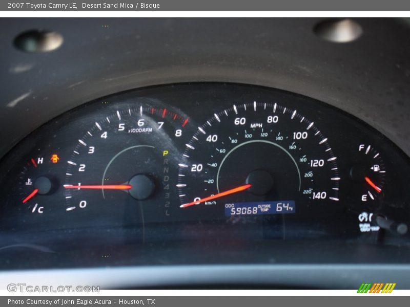 Desert Sand Mica / Bisque 2007 Toyota Camry LE