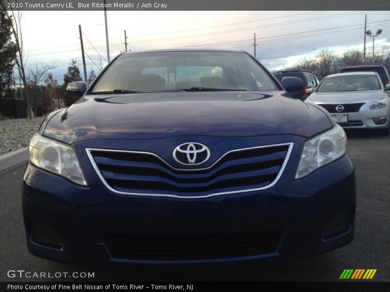 Blue Ribbon Metallic / Ash Gray 2010 Toyota Camry LE
