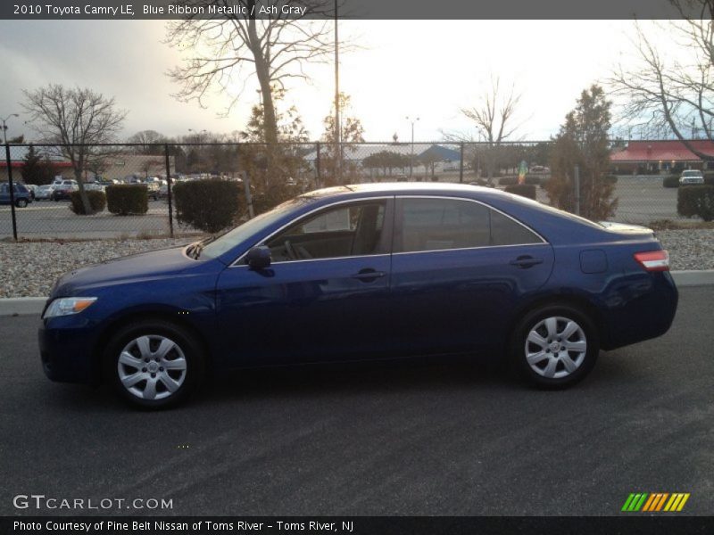 Blue Ribbon Metallic / Ash Gray 2010 Toyota Camry LE
