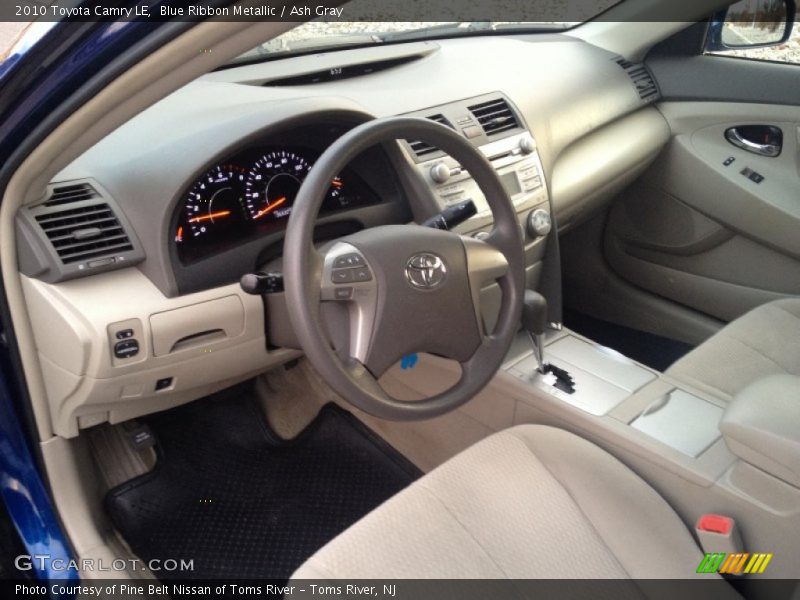 Blue Ribbon Metallic / Ash Gray 2010 Toyota Camry LE