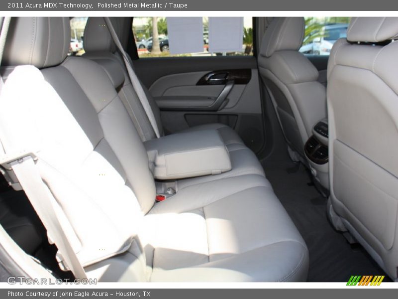 Polished Metal Metallic / Taupe 2011 Acura MDX Technology