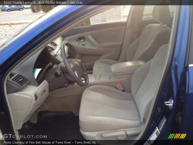 Blue Ribbon Metallic / Ash Gray 2010 Toyota Camry LE